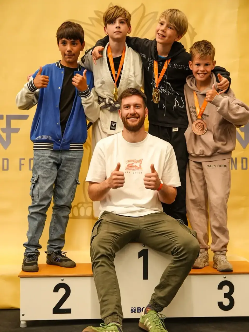 Trots op onze strijders! 🥋 Vandaag kwamen vier van onze toppers in actie tijdens de Lion Cub J (7)